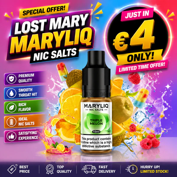 Lost Mary MARYLIQ Nic Salts