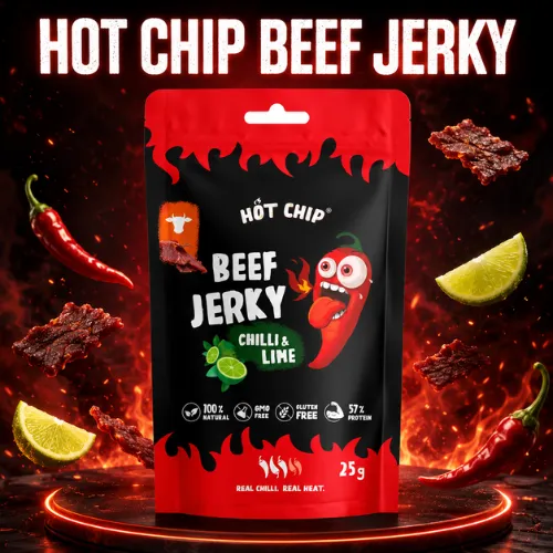 HOT CHIP BEEF JERKY