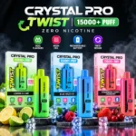 Crystal Pro Twist 15k Zero Nicotine Vape Gallery Image