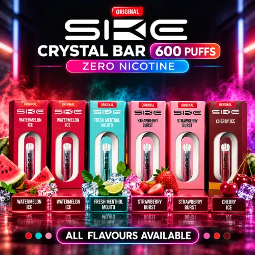 SKE Crystal Bar 600 Zero Nicotine Vape